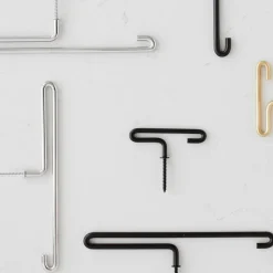 Gancho Moebe Wall hook large, negro