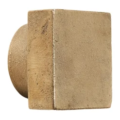 Gancho Square large, Casted brass