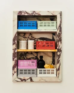 HAY Colour Crate Mini 2-pack 13x17 cm, Electric blue