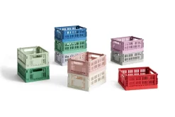 HAY Colour Crate Mini 2-pack 13x17 cm, Red