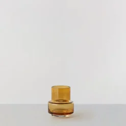 Hurricane tealight no. 25, Amber