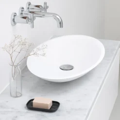 Jabonera ReNew Brabantia, gris oscuro