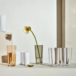 Jarrón Alvar Aalto opal (blanco), 120 mm
