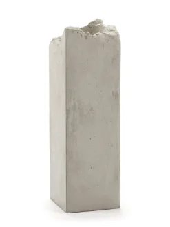 Jarrón Broquaine L 38 cm, Grey