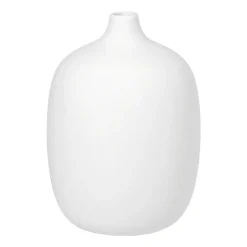 Jarrón Ceola 18,5 cm, blanco