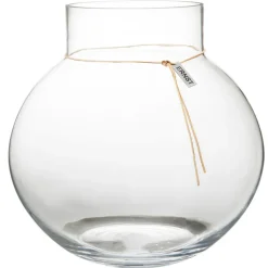 Jarrón de vidrio Ernst H37 cm Ø38 cm, transparente