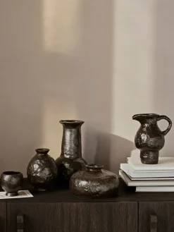 Jarrón Doro 27 cm, Coffee