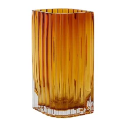 Jarrón Folium 20 cm, Amber