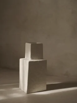 Jarrón Koa H29, Off white