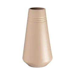 Jarrón Lines 22 cm, Beige