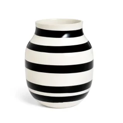 Jarrón Omaggio 20cm, negro