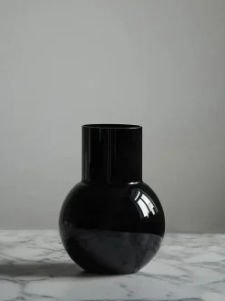 Jarrón Pallo, negro 20 cm