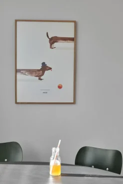 Lámina Doug the Dachshund, 50x70 cm