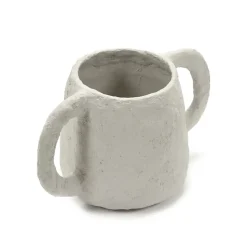 Maceta Earth Ø 14 cm, Beige