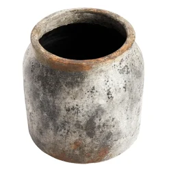 Maceta Echo Ø28 cm, óxido-gris