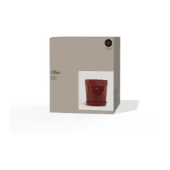 Maceta Elise M Ø17 cm, Burdeos