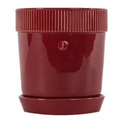 Maceta Elise S Ø14 cm, Burdeos