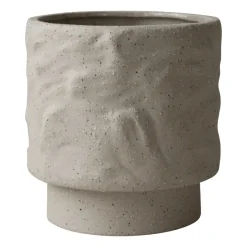 Maceta Flow Ø15 cm, Sand