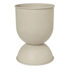 Maceta Hourglass grande Ø50 cm, Cashmere