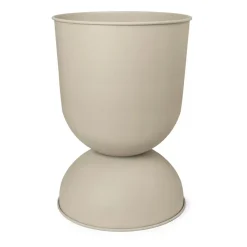 Maceta Hourglass pequeña Ø30 cm, Cashmere