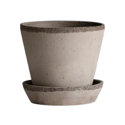 Maceta Julie Ø17 cm, gris