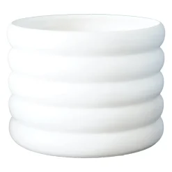 Maceta Mud blanco, grande, Ø 20 cm