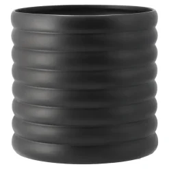 Maceta Mud negro, XL, Ø 27 cm