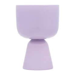 Maceta Nappula Ø15,5 cm altura 23 cm, Lila claro