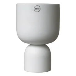 Maceta Post Ø13 cm, White
