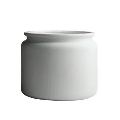 Maceta Pure, blanco, pequeña, Ø 16 cm