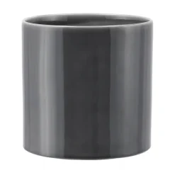 Maceta Sleek Ø12 cm, Carbón