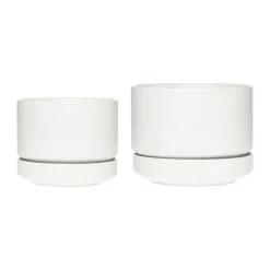 Maceta SN Ø16 cm, Blanco mate