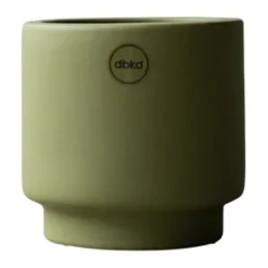 Maceta Solid green, Pequeño, Ø10 cm