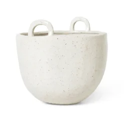 Maceta Speckle Ø18,5 cm, Off-white