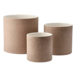Maceta Speckled Ø12 cm, Óxido