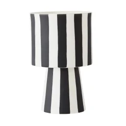 Maceta Toppu Ø10 cm, negro-blanco