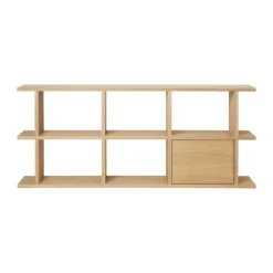 Módulo de estantería de armario Kona, Natural