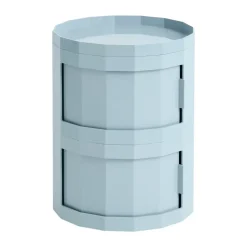 Mesa auxiliar Facet Cabinet 20, Misty blue