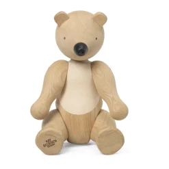 Oso de madera Kay Bojesen grande, roble-arce