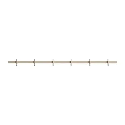 Perchero con pomos Relief medium 82 cm, Beige