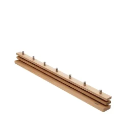 Perchero Cutter, Roble, 7 pomos