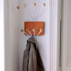 Perchero de pared Bill S, blanco