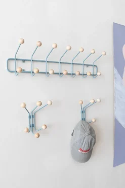 Perchero de pared Bill XS, Pigeon blue