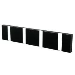 Perchero de pared Knax 40 cm, negro-gris