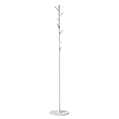 Perchero de pie Sticks, blanco-blanco