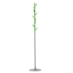 Perchero de pie Sticks, verde-plata