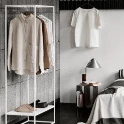 Perchero Grid, White
