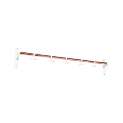 Perchero Nostalgi, Cobre, base blanca