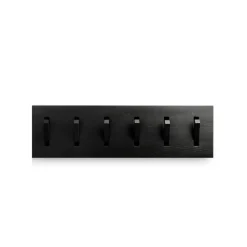 Perchero Utilitile wall hanger, Lackad ek-black-large