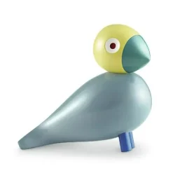 Pájaro Sunshine de madera, turquesa